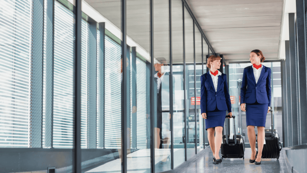 Airline crew transportation management