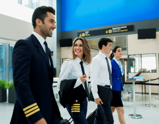 Airline crew transportation management 