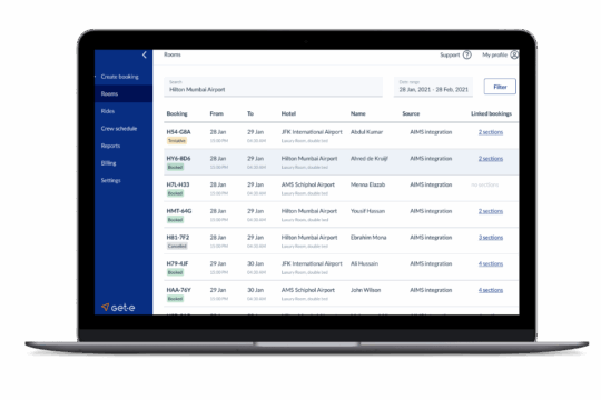 get-e portal dashboard